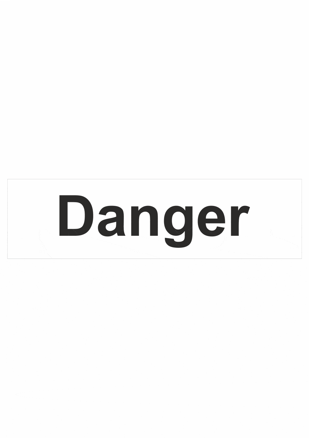 305153 Označenie obalov nebezpečných látok - Signálné slovo GHS: Danger
