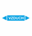 Značenie potrubí - Obojsmerné šípky bez symbolu: Vzduch
