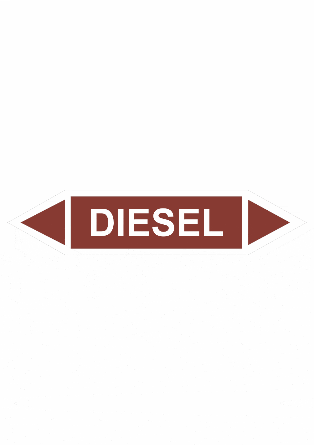 401011l Značenie potrubí - Obojsmerné šípky bez symbolu: Diesel