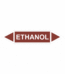 Značenie potrubí - Obojsmerné šípky bez symbolu: Ethanol