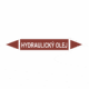 Značenie potrubí - Obojsmerné šípky bez symbolu: Hydraulický olej