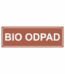 Označenie obalov nebezpečných látok - Separovaný odpad: Bio odpad