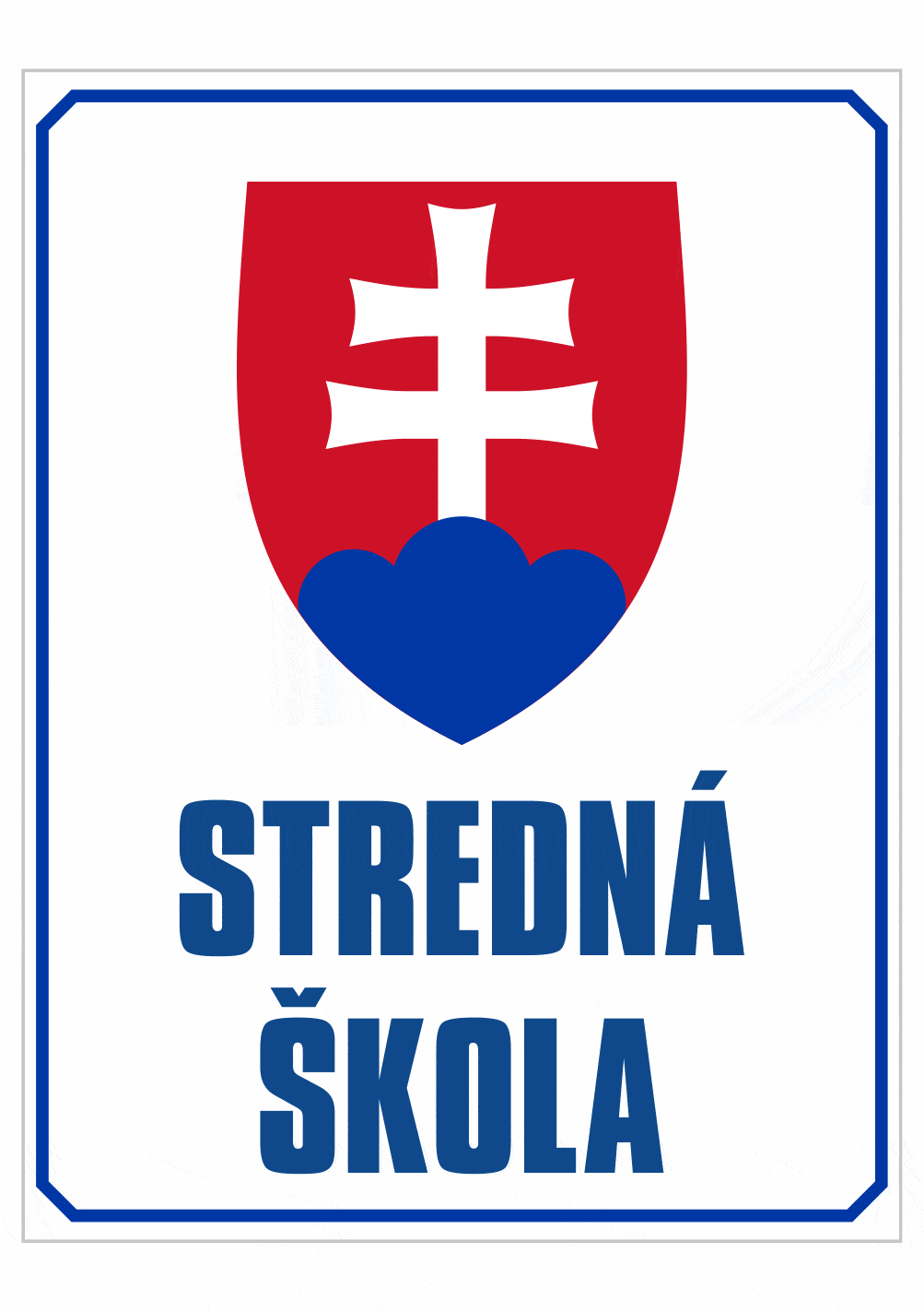 sk249516 Značenie budov a priestorov: Stredná škola (Text + statný znak)