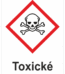 Označenie obalov nebezpečných látok - GHS symboly s textom: Toxické