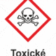 Označenie obalov nebezpečných látok - GHS symboly s textom: Toxické