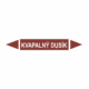 Značenie potrubí - Obojsmerné šípky bez symbolu: Kvapalný dusík