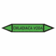 Značenie potrubí - Obojsmerné šípky bez symbolu: Chladiaca voda