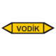 Značenie potrubí - Obojsmerné šípky bez symbolu: Vodík