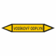 Značenie potrubí - Obojsmerné šípky bez symbolu: Vodíkový odplyn