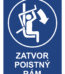 Značenie budov a priestorov - Zimné strediska a rezorty: Zatvor poistný rám