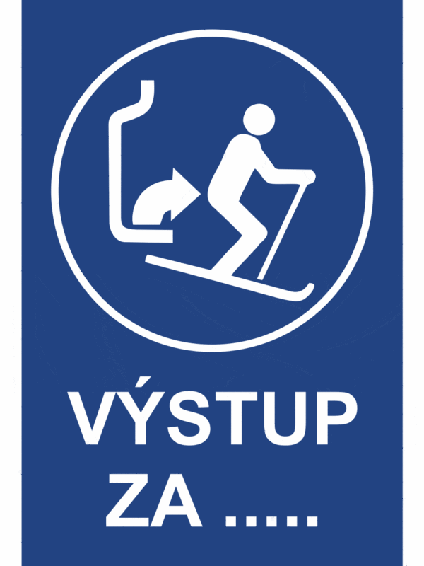 Značenie budov a priestorov - Zimné strediska a rezorty: Výstup za ......
