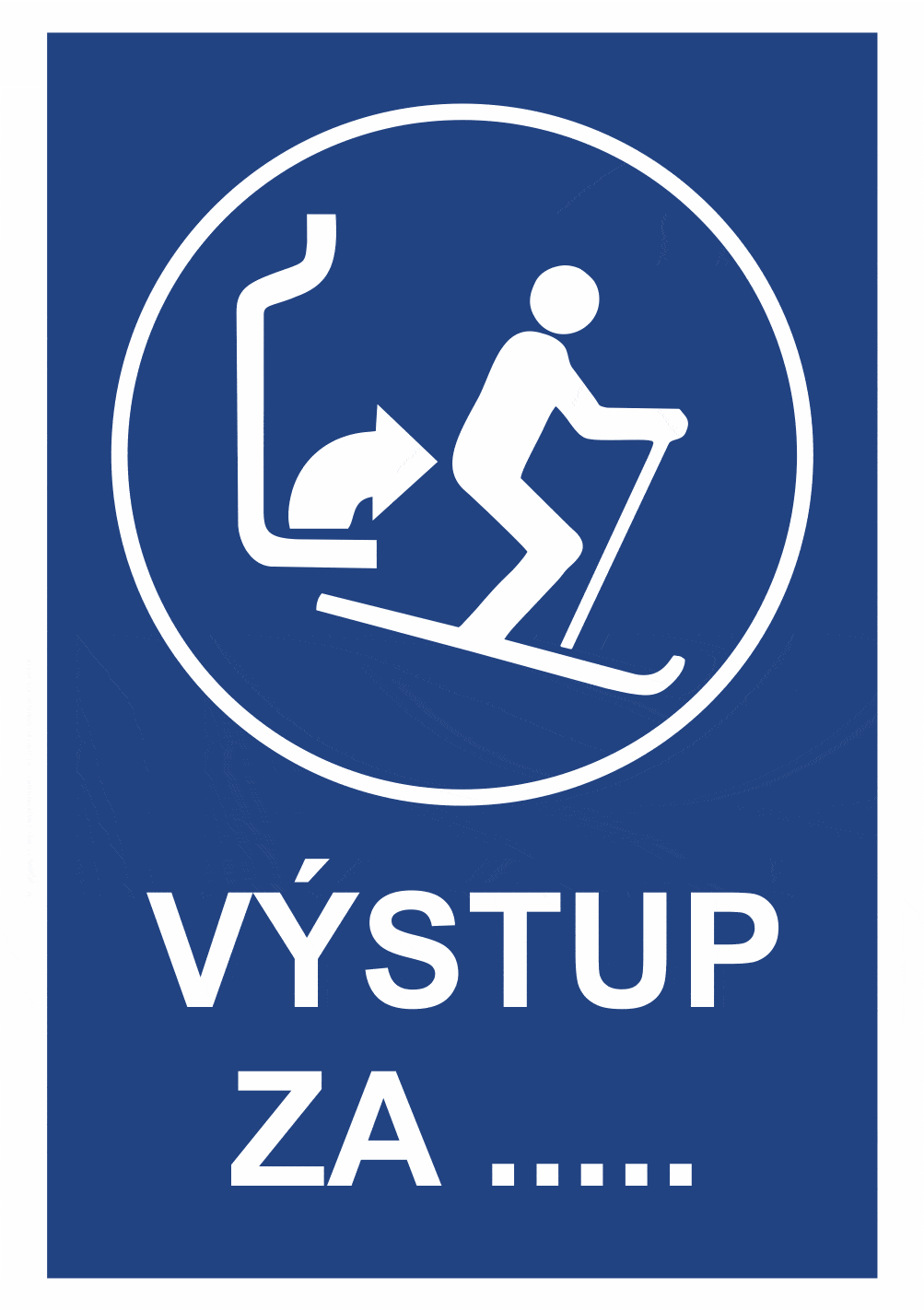 skzim015 Značenie budov a priestorov - Zimné strediska a rezorty: Výstup za ......