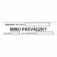 Značenie budov a priestorov - Značenie materiálov: Zariadenie / Inv. číslo / Mimo prevádzky