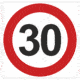Dopravní značenie - Plastové dopravné značky: Maximálna povolená rýchlosť 30 km/h