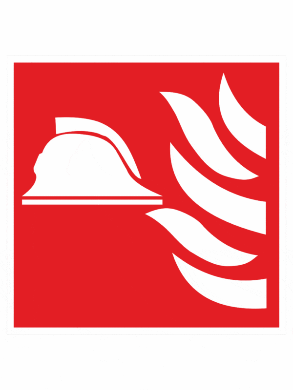 Protipožiarna výbava – symbol ISO 7010
