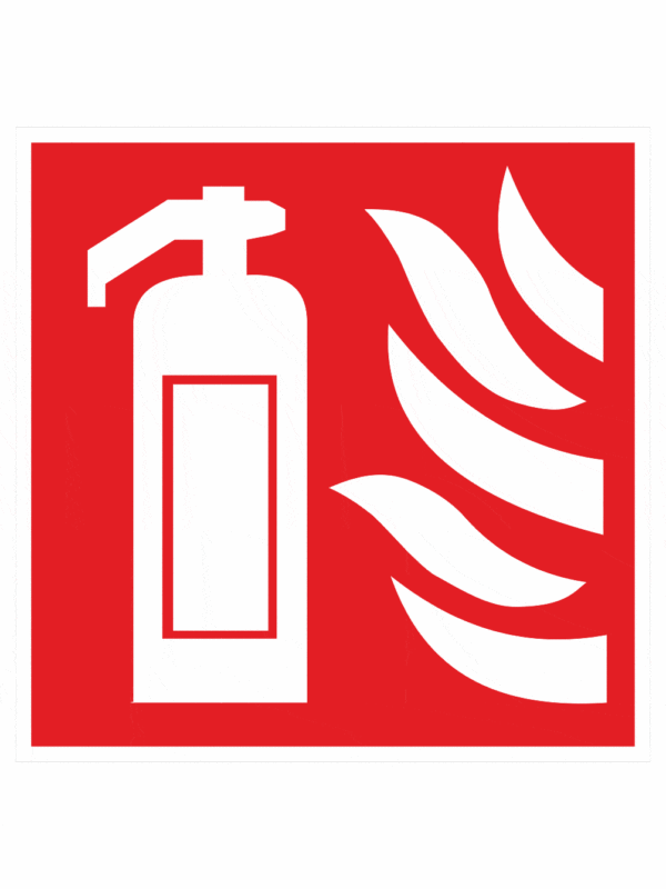 Hasiaci prístroj – symbol ISO 7010