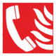 Požiarny tiesňový telefón – symbol ISO 7010