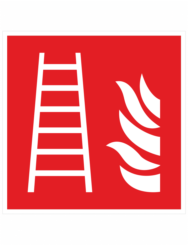 190008 Požiarny rebrík - symbol ISO 7010 – Obrázok 1