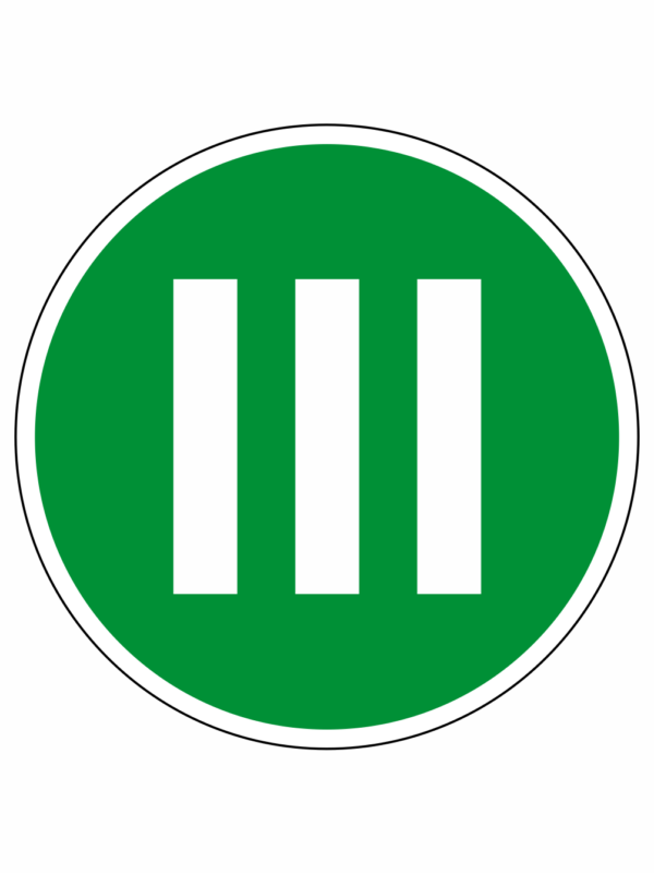 Označenie aut - Značenie nákladných vozidiel: III (Kruh)