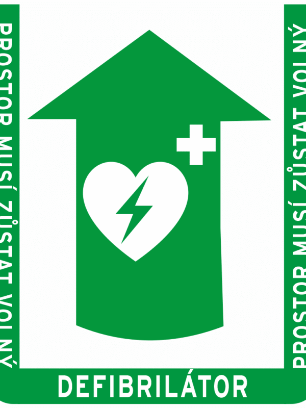 Podlahová PVC - PROSTOR/DEFIBRILÁTOR