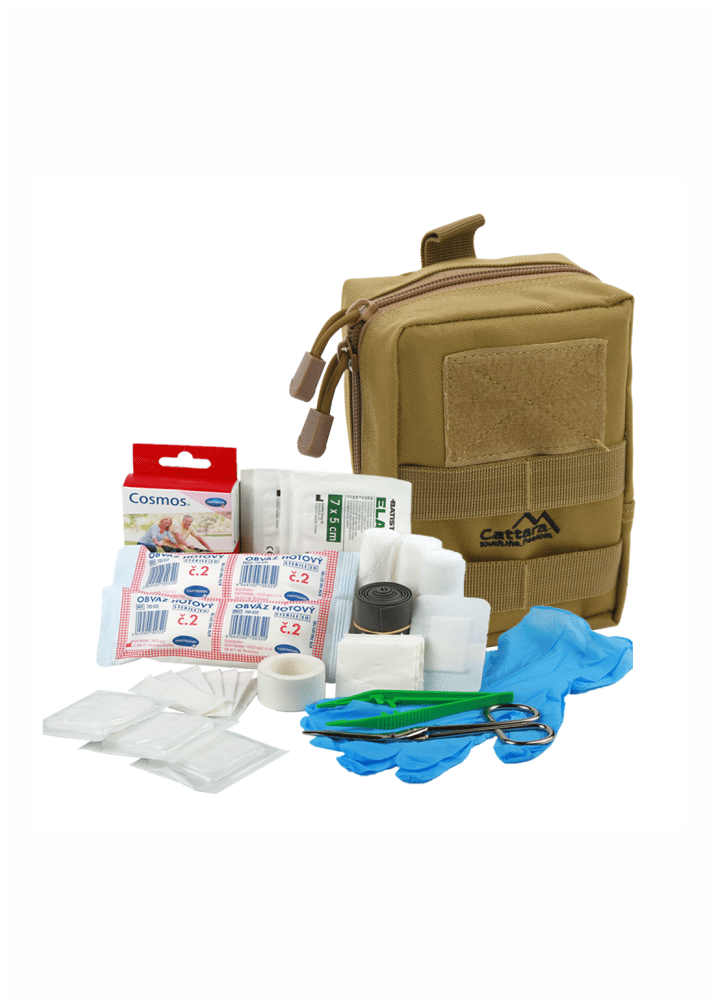 KOMP12 Vybavená lekárnička ARMY pre outdoor – Obrázok 1