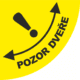 Podlahové značení - POZOR DVEŘE !