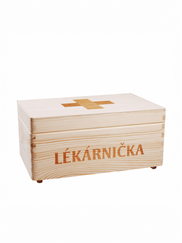 Drevená lekárnička NATURE