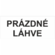 Prázdné láhve TEXT