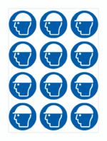 Použij ochranu hlavy ISO 7010 - Obrázek 2