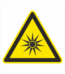 Bezpečnostní značení - Výstražný symbol: Pozor Optické záření