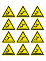 Nebezpečí uklouznutí ISO 7010 - Obrázek 2