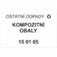 Ostatní odpady 150105 - Kompozitní obaly