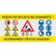 Pozor vstupuje na staveniště - NEOPRÁVNĚNÝ ...