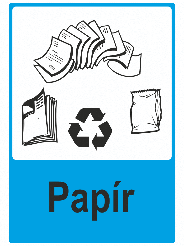 450006 Papír - Separovaný odpad - Obrázek 1