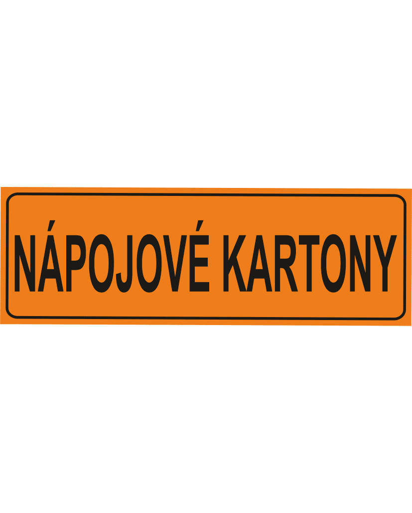 452007 Nápojové kartony - text bez symbolu - Obrázek 1