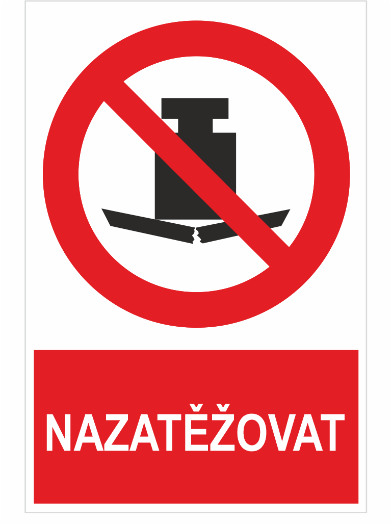 241063 Nezatěžovat ISO 7010 - Obrázek 1