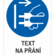 ODPOJIT ELEKTRICKOU VIDLICI ZE ZÁSUVKY - Váš text