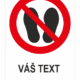 Tu nechoďte ani nestojte - Váš text