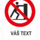 Nešliapať na povrch – Váš text