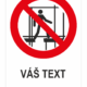 Nepoužívajte neúplné lešenie - Váš text