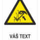 Rozdrvenie rúk medzi ohraňovacím lisom a materiálom ISO 7010 – Váš text