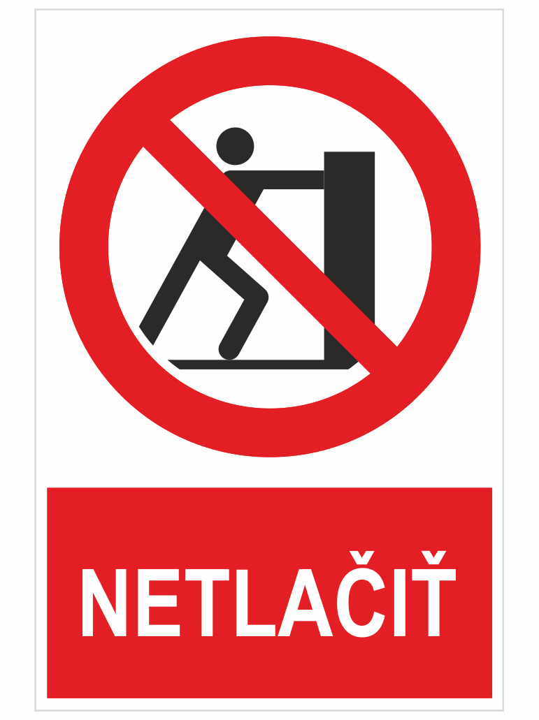 sk241049 Netlačiť ISO 7010 – Obrázok 1