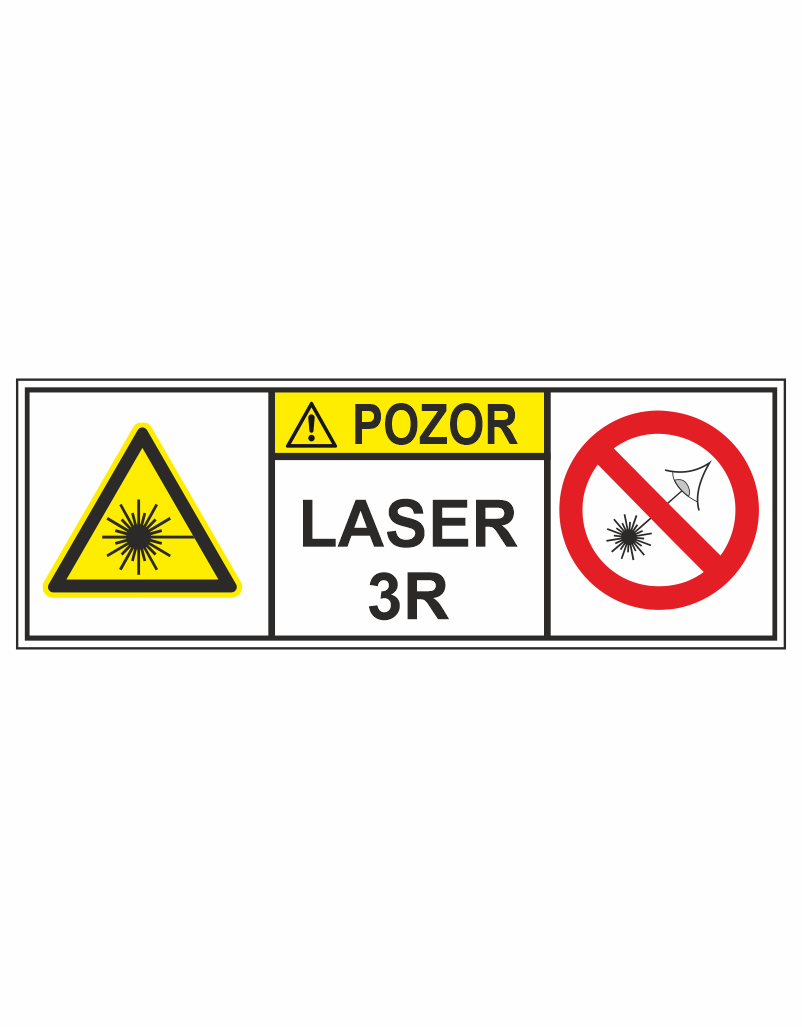 205104 POZOR Laser 3R - Obrázek 1