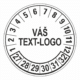 Kontrolní štítek 27-32  Váš text/logo