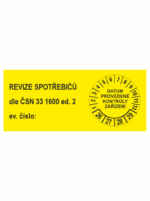 Revize spotřebičů dle ..... 2026-29