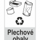 Plechové obaly – separovaný odpad