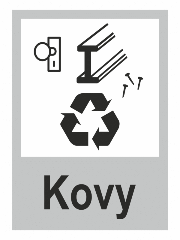 Separovaný odpad – kovy