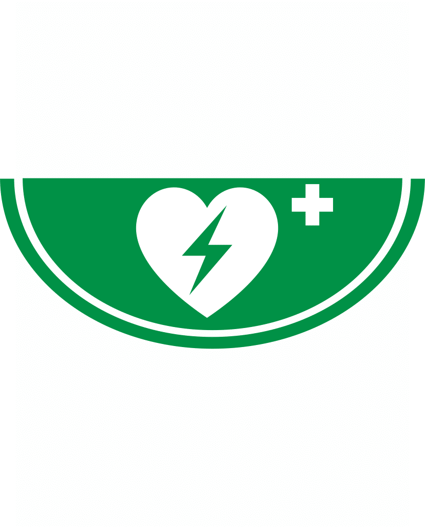 92PZ750 Podlahové označenie zariadenia – DEFIBRILÁTOR – Obrázok 1