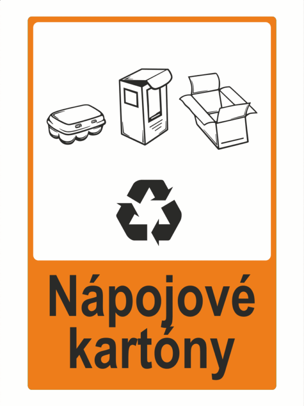 Separovaný odpad – nápojové kartóny
