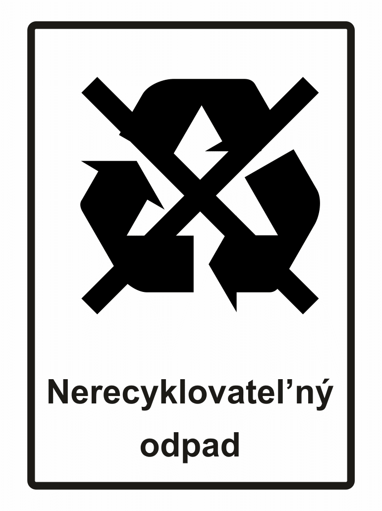 sk450038 Nerecyklovateľný odpad – Obrázok 1